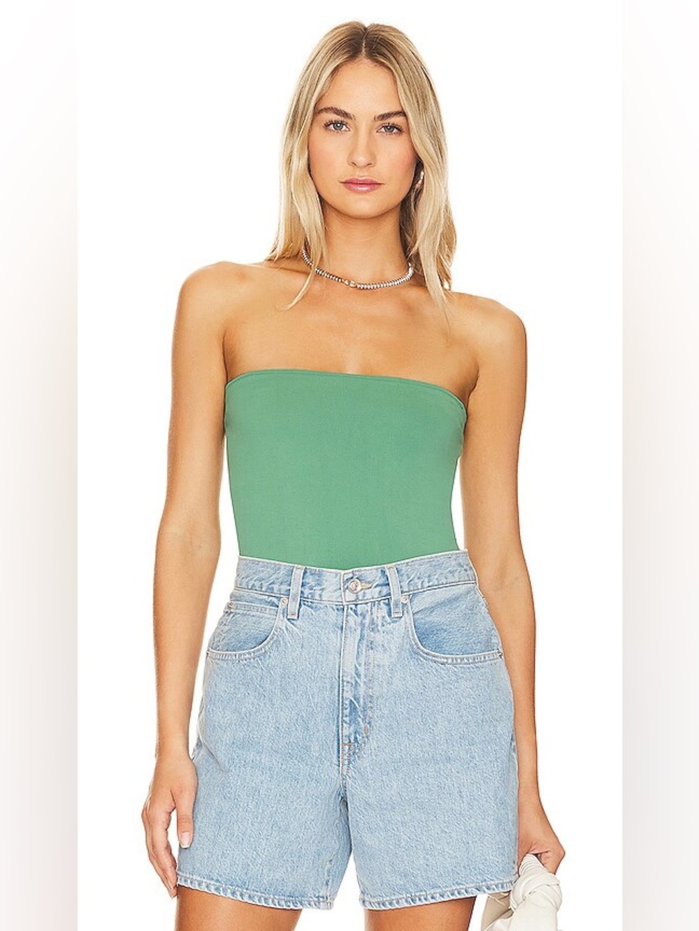 Intimately Free People Tati Tube Bodysuit in Mermaid